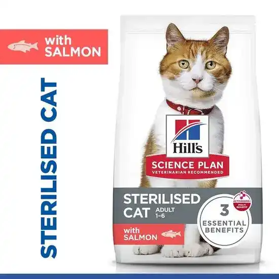 Hill's SCIENCE PLAN Specialty Adult Sterilised Dry Cat Food with Salmon 17415