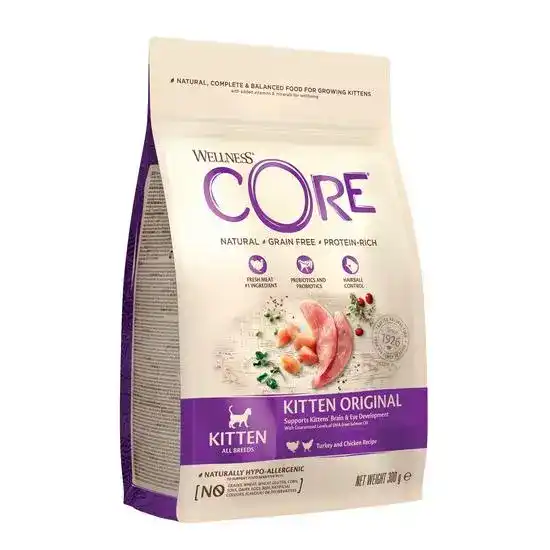 Wellness Core Kitten Original Dry Cat Food Turkey & Chicken 17045