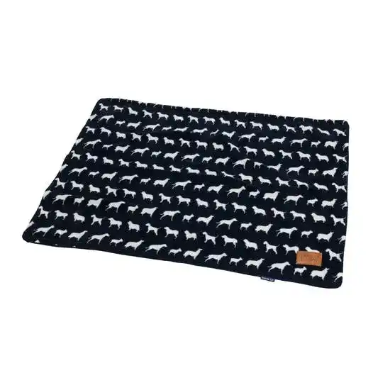 House of Paws Dog Fleece Blanket Navy 18776