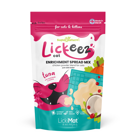 Lickeez Cat Tuna Enrichment Spread Mix for Cats 1 x 100g 19503