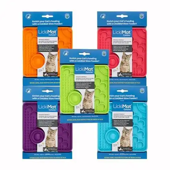 LickiMat Classic Catster Slow Feeder for Cats 17393