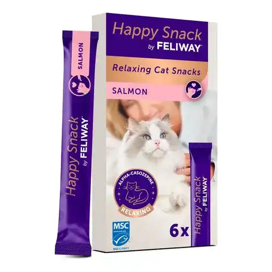 Happy Snack by FELIWAY Salmon Cat Calming Treats 19099