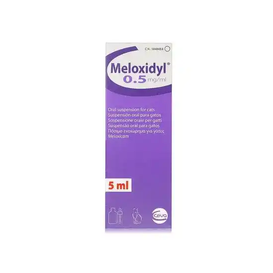 Meloxidyl Oral Suspension for Cats 0.5mg/ml 2615