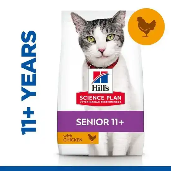 Hill's SCIENCE PLAN Senior Dry Cat Food with Chicken 2376