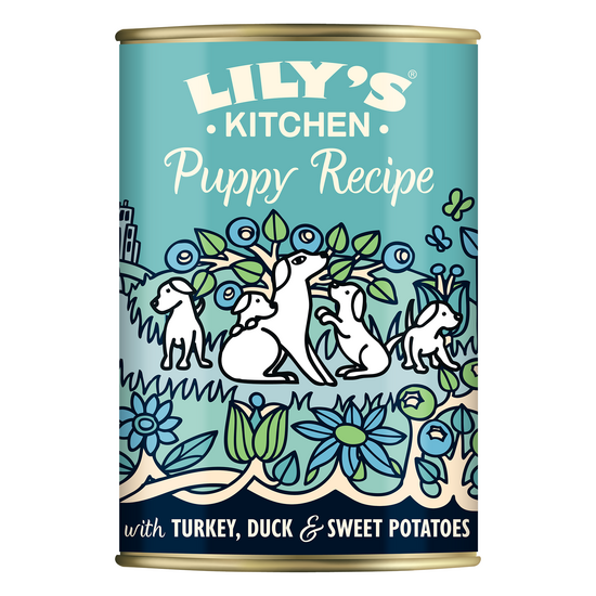 Lily's Kitchen Puppy Recipe Wet Dog Food with Turkey