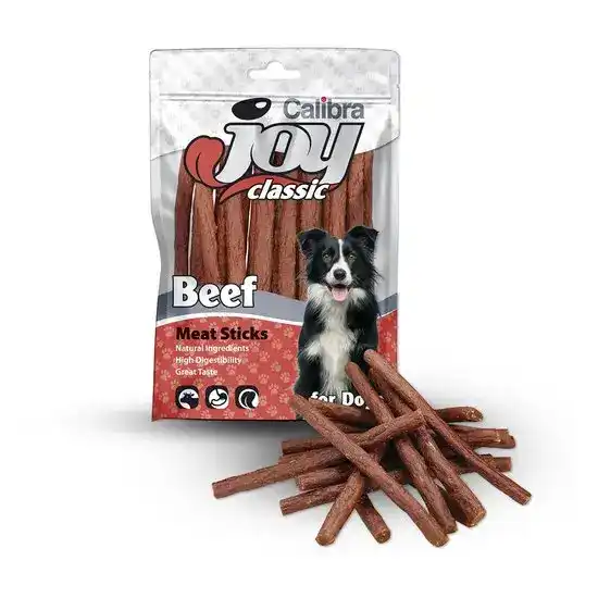 Calibra Joy Classic Treat Sticks for Dogs with Beef 16252