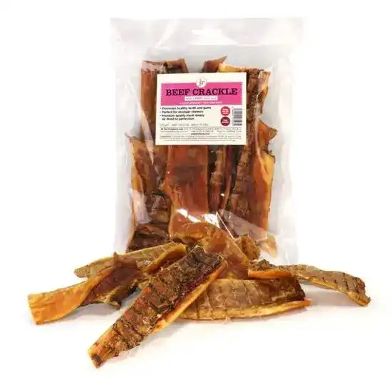 JR Pet Products Beef Crackle Treats for Dogs 1 x 200g 19013
