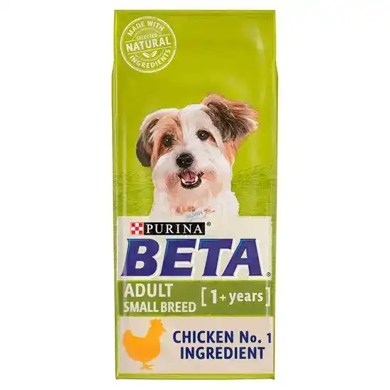 PURINA BETA Small Breed Adult 1+ Dry Dog Food with Chicken 15758