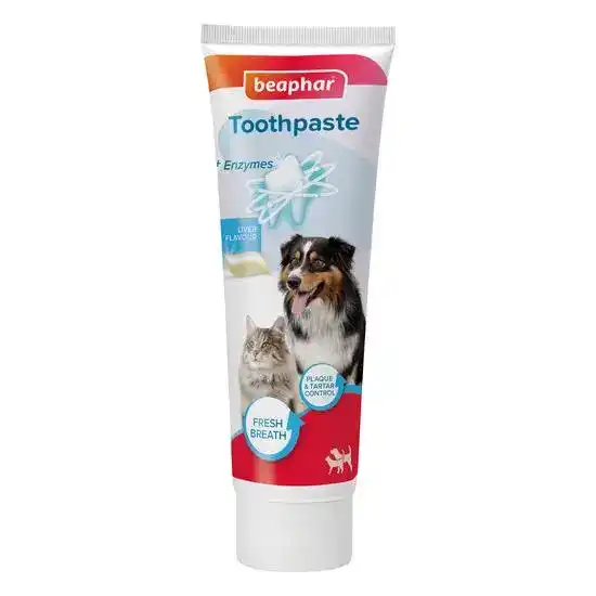 Beaphar Advanced Dual-Enzyme Liver Toothpaste for Dogs and Cats 15778
