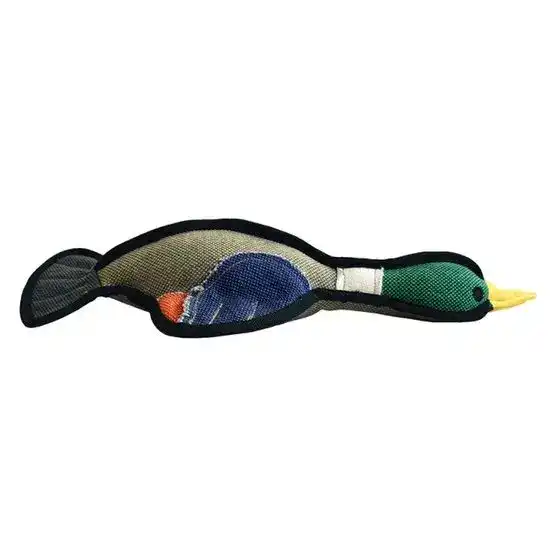 Happy Pet Durable Gaudy Game Mallard Squeaker Toy for Dogs 17149