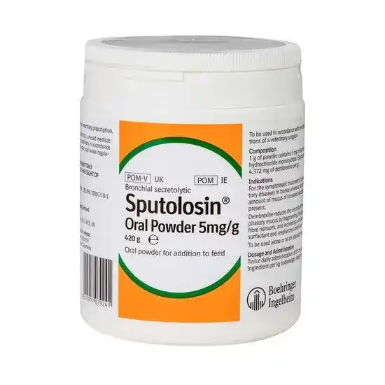 Sputolosin Oral Powder for Horses 5mg/g 1015