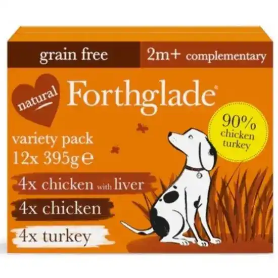 Forthglade Grain Free Complementary Adult Wet Dog Food Chicken