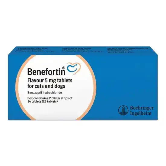 Benefortin Flavoured Tablets for Dogs and Cats 5mg 3615