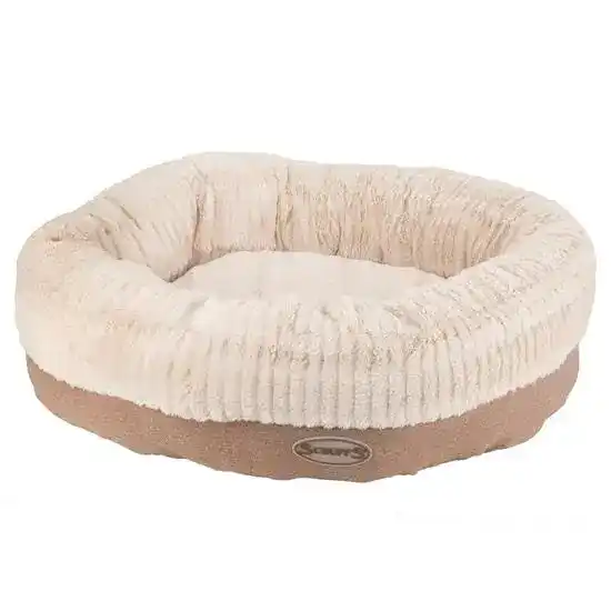 Scruffs Ellen Donut Dog Bed Tan 19211