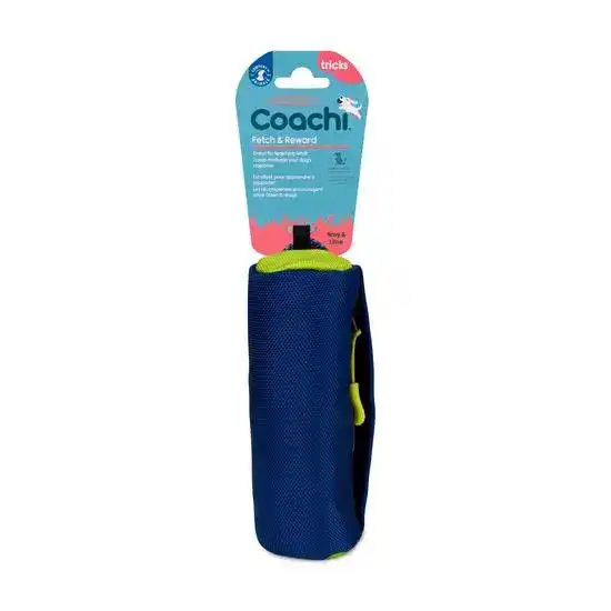 Coachi Fetch & Reward Navy & Lime Dog Toy 18743
