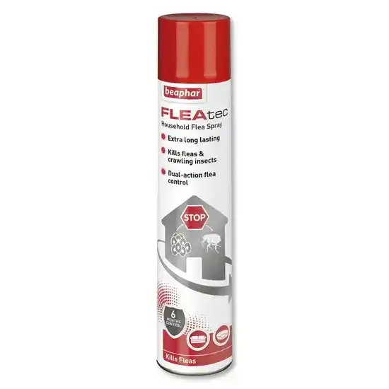Beaphar FLEAtec Household Fast-Acting Flea Spray 15821