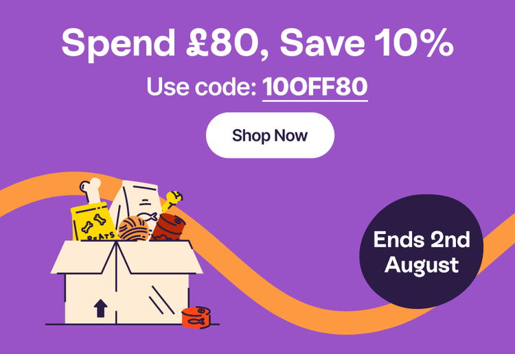 Spend £80 save 10% - code 10OFF80