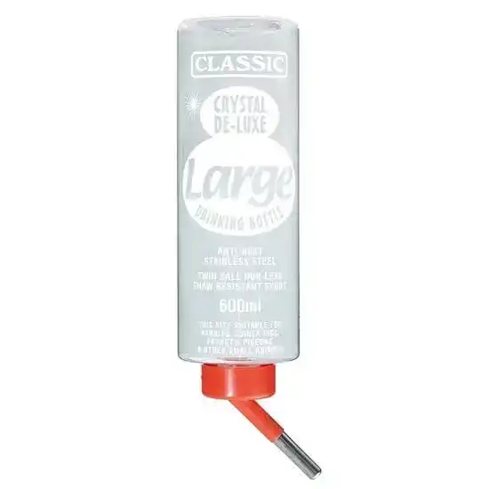 Classic Crystal De-Luxe Water Bottle for Small Animals 600ml 18936