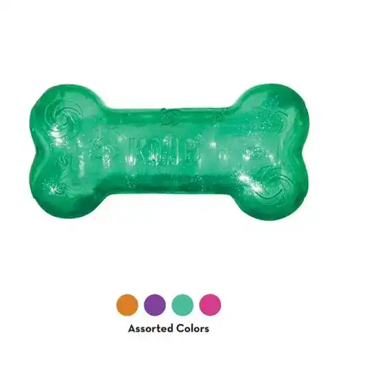 KONG Crackle Squeezz Bone Toy for Dogs 17217