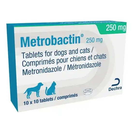 Metrobactin Tablets for Dogs and Cats 250mg 10005