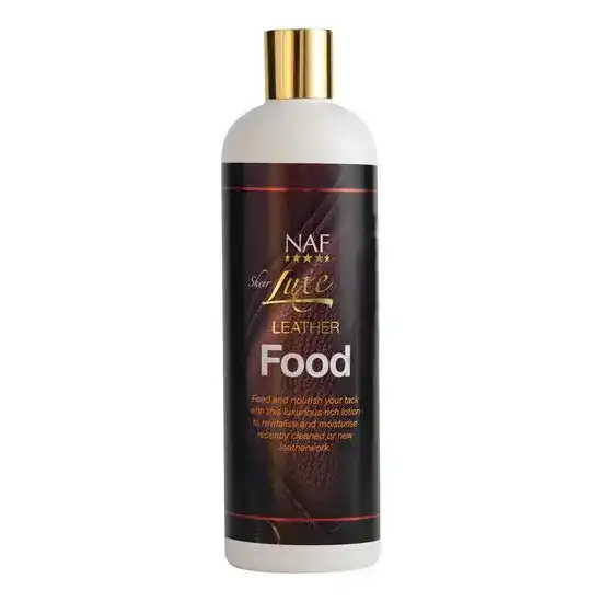 NAF Sheer Luxe Leather Food Tack Care 10163