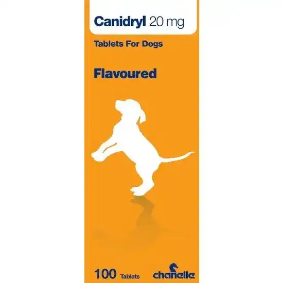 Canidryl Flavoured Tablets for Dogs 20mg 1978