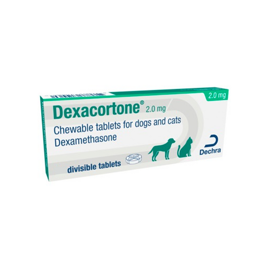 Dexacortone Chewable Tablets for Dogs & Cats 2.0mg 16574