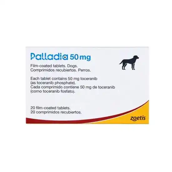 Palladia Film-Coated Tablets for Dogs 50mg 11432