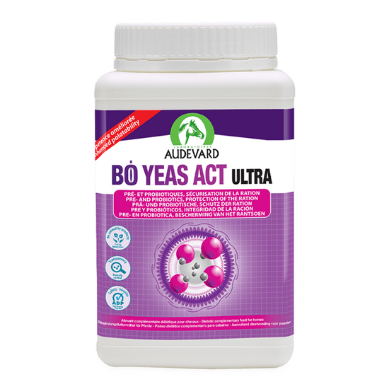 Audevard Bo Yeas Act Ultra Balanced Digestion Pre and Probiotic Complementary Pellets for Horses 2549
