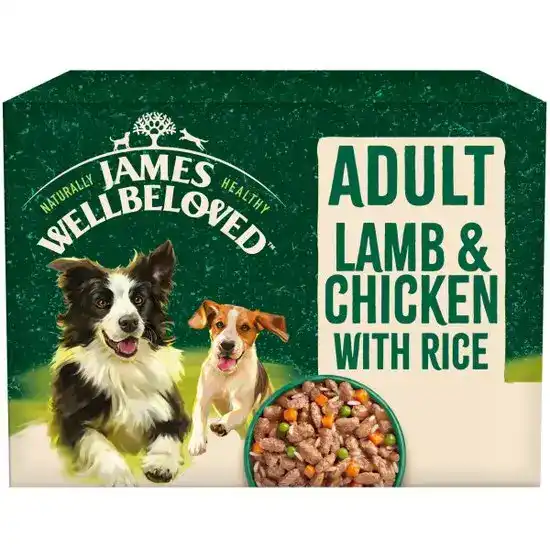 James Wellbeloved Adult Wet Dog Food with Lamb