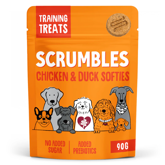 Scrumbles Softies Training Dog Treats with Chicken & Duck 2 x 90g 17826