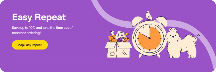 Easy Repeat - Save up to 10% and take the time out of constant ordering - Shop Easy Repeat