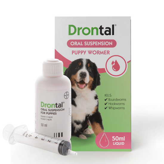 Drontal Liquid Wormer for Puppies 2790