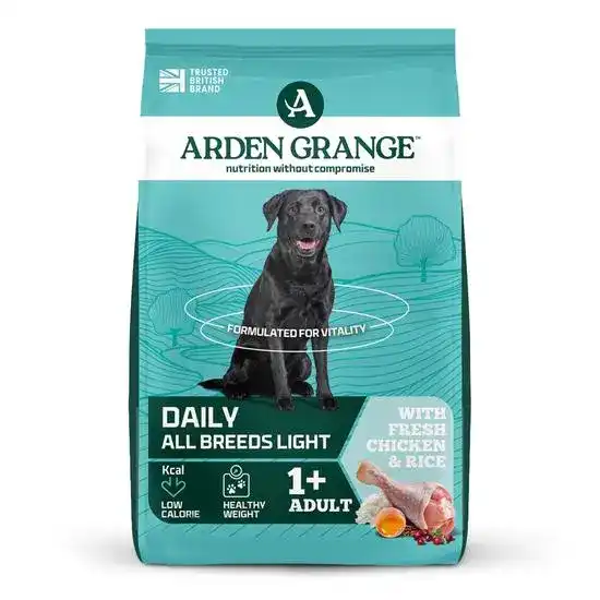 Arden Grange Adult Light Dry Dog Food Fresh Chicken & Rice 1047