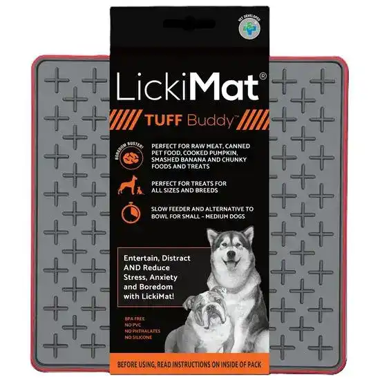 LickiMat Tuff Buddy Calming Slow Feeder for Dogs and Cats 3691