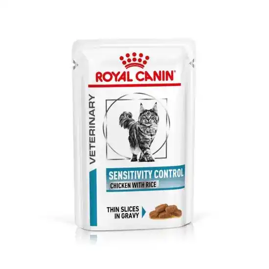 ROYAL CANIN Veterinary Health Nutrition Sensitivity Control Wet Cat Food with Ch 2285