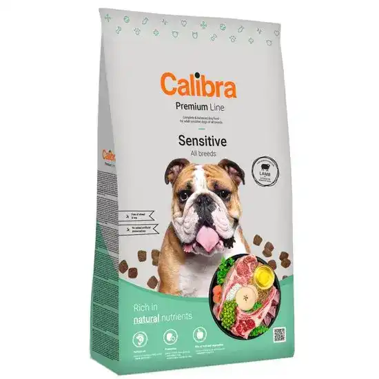 Calibra Premium Line Sensitive Adult Dry Dog Food Lamb 18000