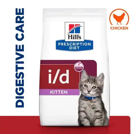 Hill's Prescription Diet i/d Digestive Care Kitten Dry Cat Food Chicken 20265