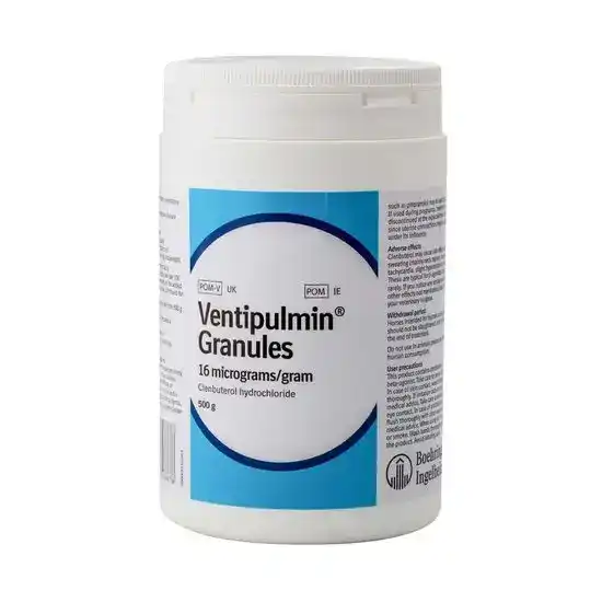 Ventipulmin Granules for Horses 16 micrograms/gram (SCH4) 1023