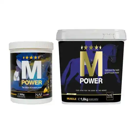 NAF M Power Muscle Development & Strength Support Supplement Powder for Horses 19440