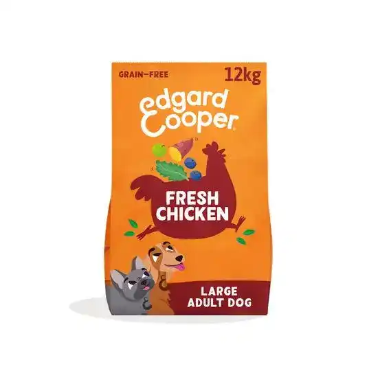 Edgard & Cooper Grain Free Large Adult Dry Dog Food Chicken 21042