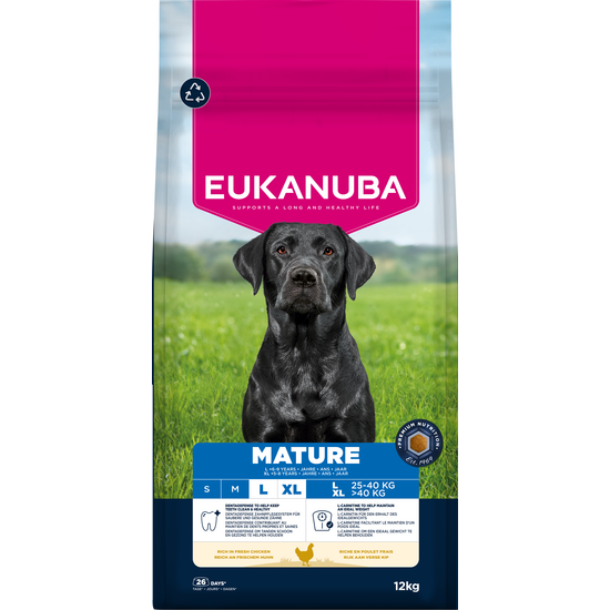Eukanuba Mature Large Breed Chicken Dog Food 16345