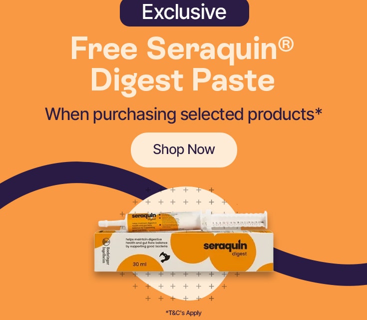 Exclusive - Free Seraquin Digestive Paste when purchasing selected products*