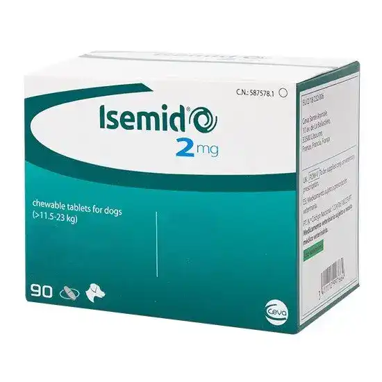 Isemid Chewable Tablets for Dogs 2mg (11.5kg-23kg) 2344