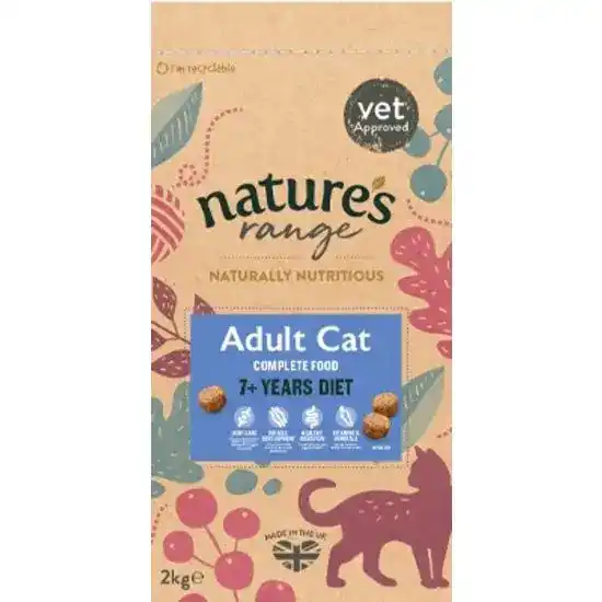 Nature's Range Adult 7+ Years Dry Cat Food 17199