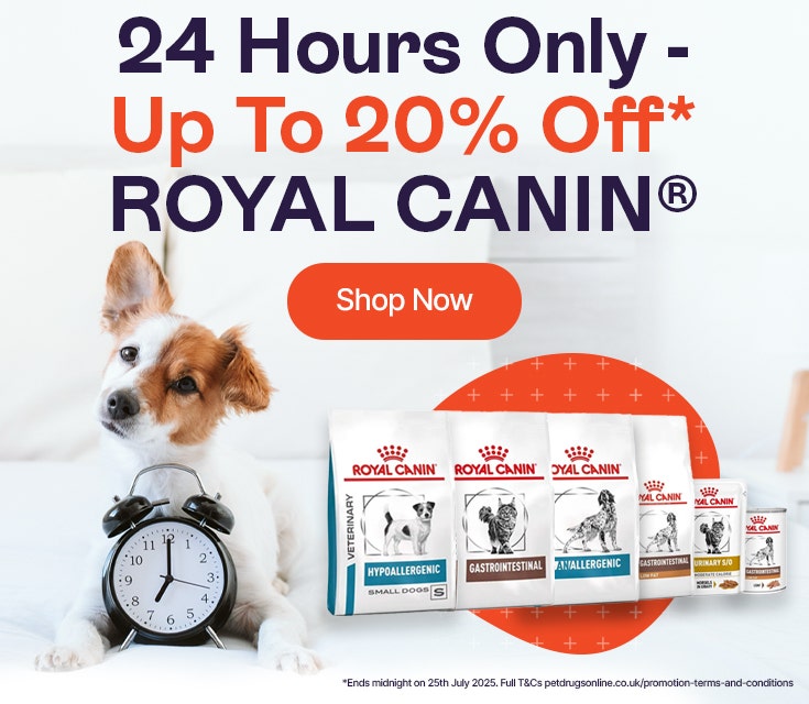 24 Hours Only - Up to 20% off* Royal Canin