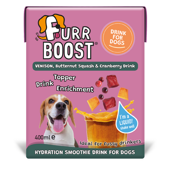 Furr Boost Hydration Drink for Dogs Venison