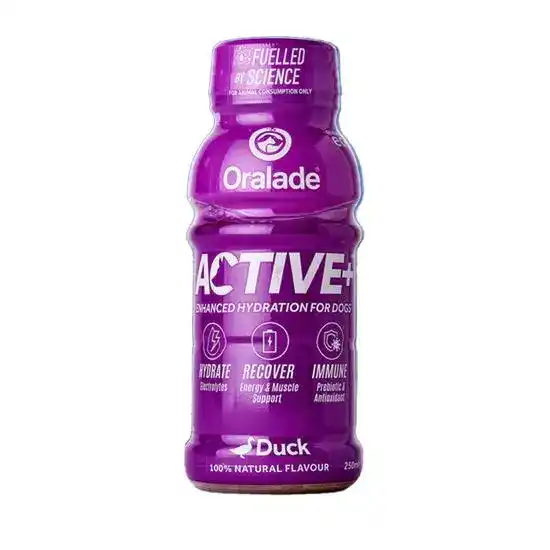 Oralade Active+ Dog Hydration Liquid Duck Flavour 20422