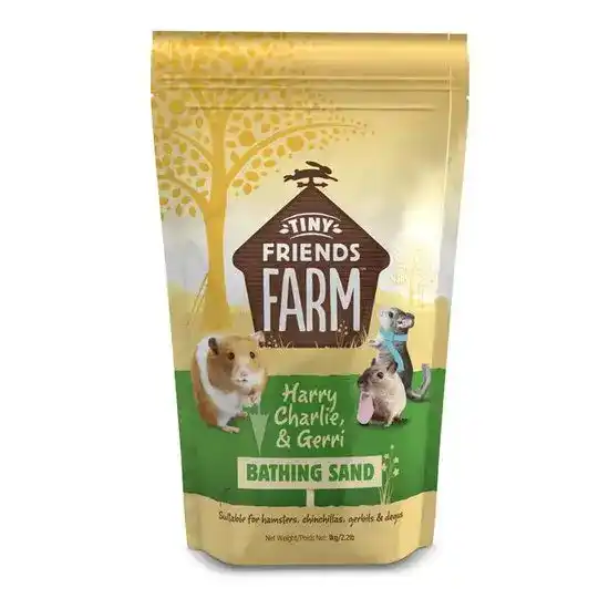 Tiny Friends Farm Bathing Sand for Hamsters & Chinchillas 11358