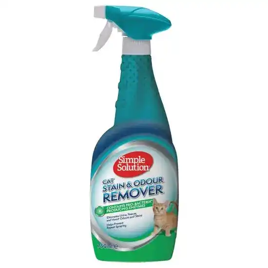Simple Solution Cat Stain and Odour Eliminator Spray 750ml 18723